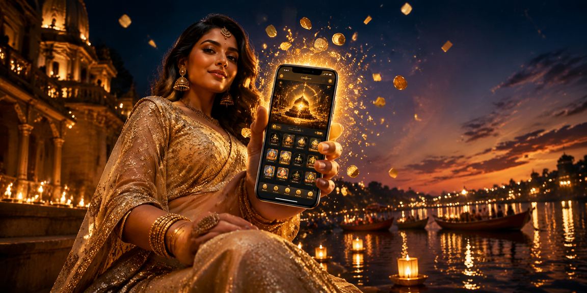 VIP enjoying casino app gameplay at a beach resort in Goa